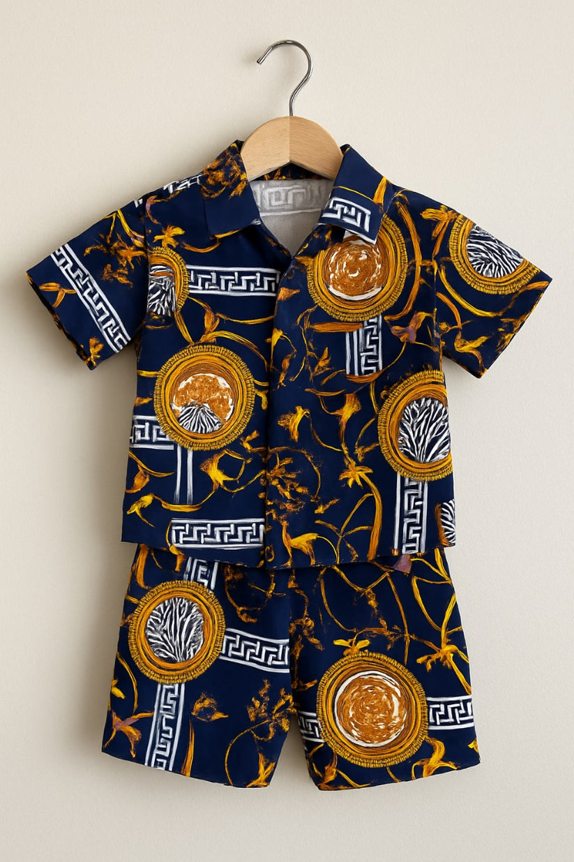 Premium Quality Baby Boy/Girl Summer Co-ord Suit - BLV