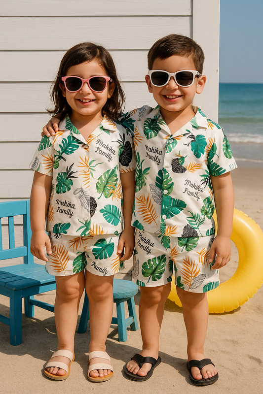 Premium Quality Baby Boy/Girl Summer Co-ord Suit - Beach Day